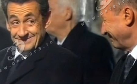 Băsescu s-a împăcat cu Sarkozy? Cei doi au făcut schimb de zâmbete la funeraliile lui Vaclav Havel 