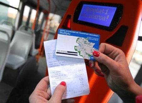 Card unic pentru tramvai, metrou şi operatorii privaţi din Bucureşti, de la 1 iunie