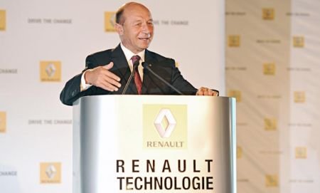 Preşedintele Băsescu va vizita în această seară Centrul de Design Dacia Renault