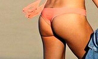 Nu vei ghici al cui este posteriorul perfect. &quot;Stăpâna&quot; tocmai s-a vindecat de anorexie 124589