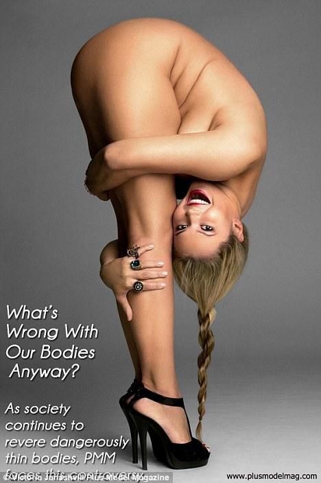 Vei fi uimit când o vei vedea în picioare. Află ce promovează această tânără 125468