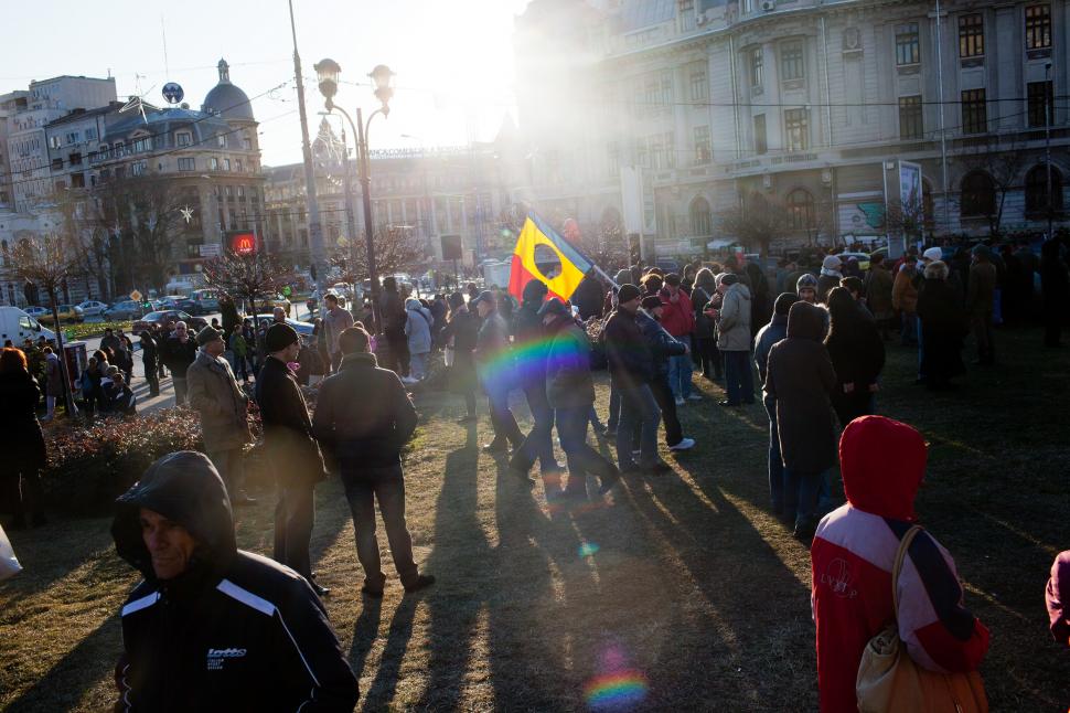 Imagini de la protestele anti-Băsescu 125979