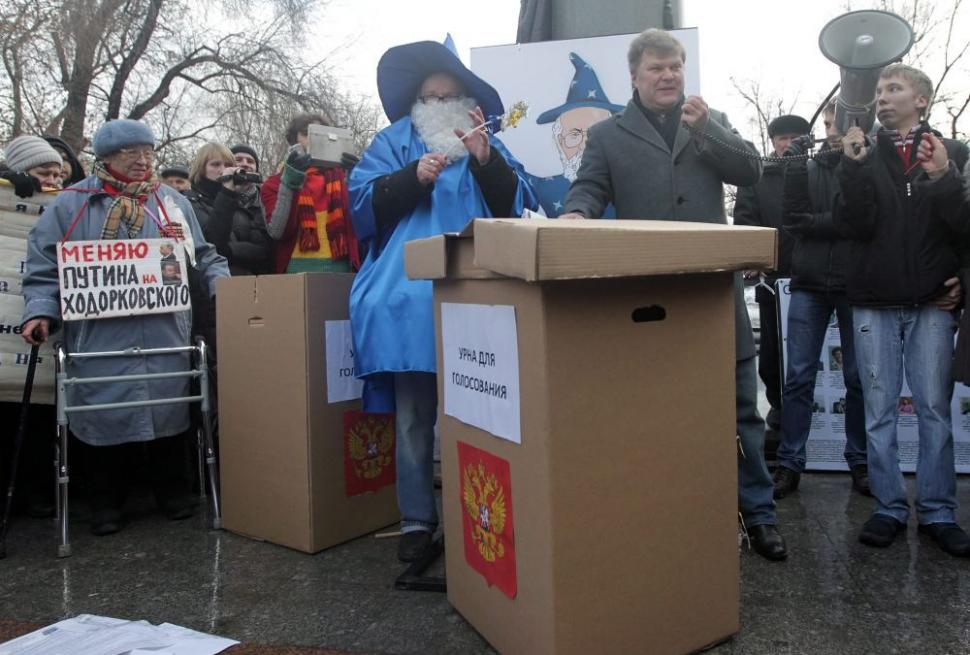 Lider al opoziţiei din Rusia, reţinut în timpul unui miting 125953