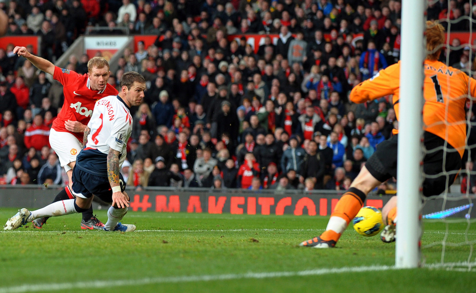 Premier League: Scholes a revenit cu gol pe Old Trafford