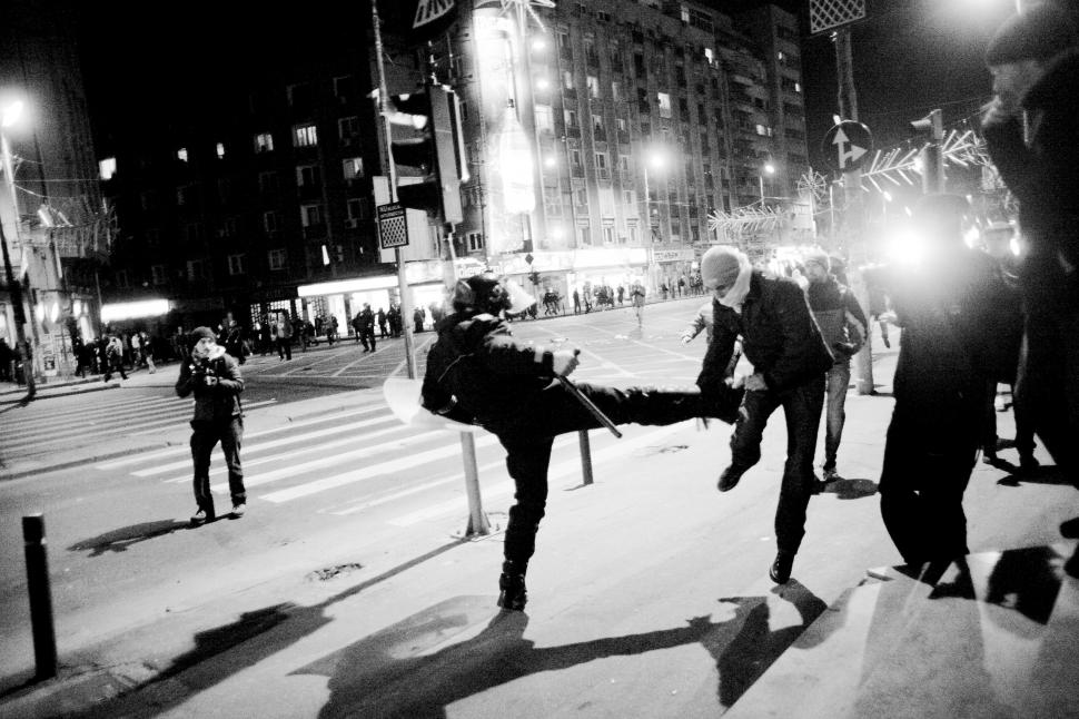 Suporter dinamovist: Noi protestăm faţă de Legea 4. Nu avem nimic cu Arafat, nici măcar cu jandarmii 126252