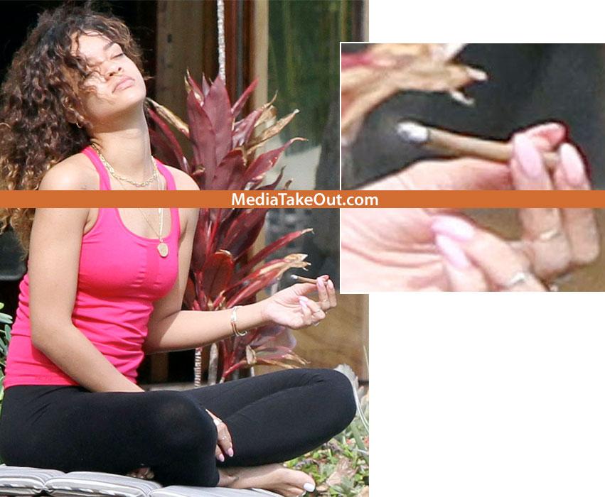 Nerecomandat minorilor! Rihanna, satisfăcută chiar în curtea casei. Imaginea pe care o va regreta toată viaţa 126303