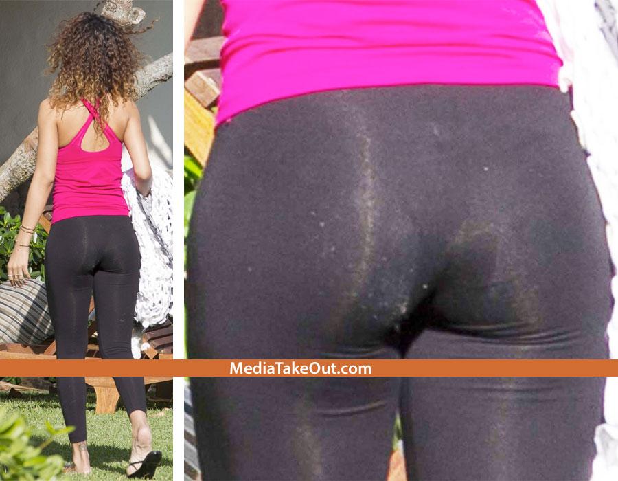 Nerecomandat minorilor! Rihanna, satisfăcută chiar în curtea casei. Imaginea pe care o va regreta toată viaţa 126305