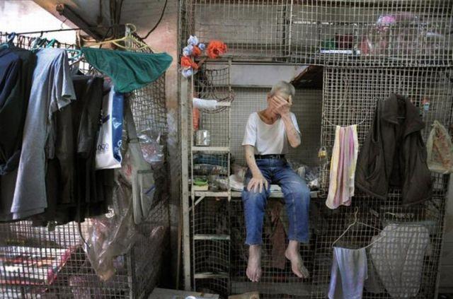 Viaţa într-o cuşcă! Vezi cât se plăteşte pentru asemenea condiţii 126378