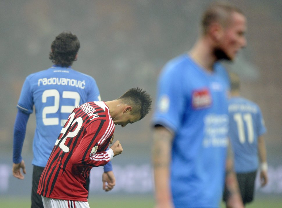 AC Milan s-a calificat cu emoţii în sferturile de finală ale Cupei Italiei