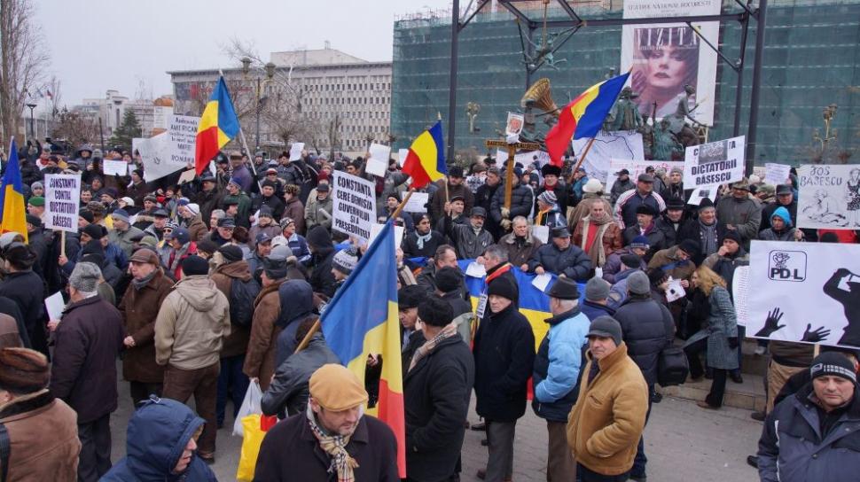 Mitingul de la televiziune, în imagini de la cititorii Antena3.ro 127755