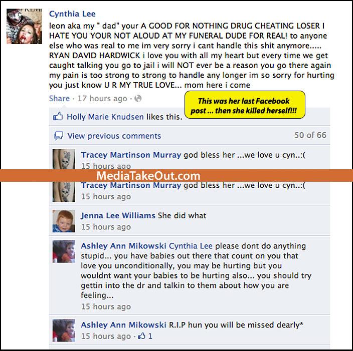 Imaginile şocante care îi prevesteau viitorul. O femeie s-a SINUCIS pe Facebook. Prietenii au crezut că e o glumă 127787