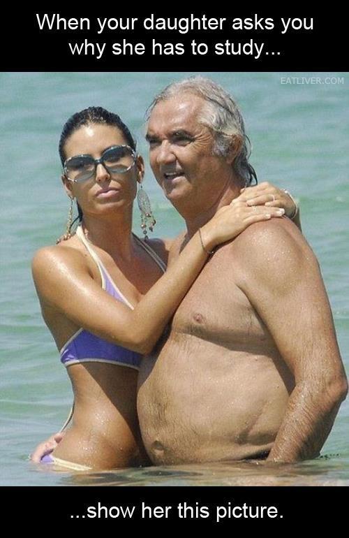 Atunci când fata ta te va întreba de ce să înveţe, arată-i poza asta. &quot;Stafide&quot; cu bani şi prospături 127996