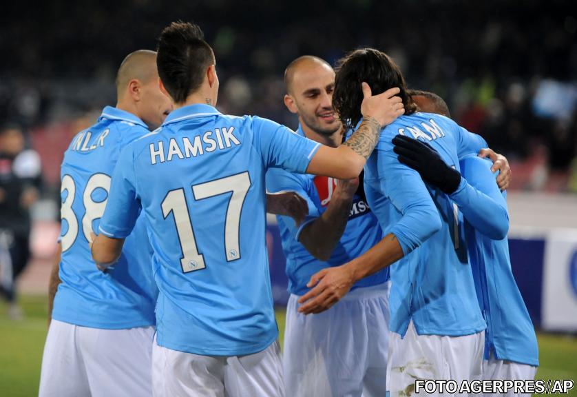 Napoli a învins cu 2-0 pe Inter Milano şi s-a calificat în semifinalele Cupei Italiei