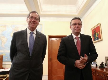 Ministrul Afacerilor Externe a avut o întrevedere cu ambasadorul SUA în România