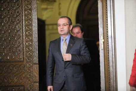 Premierul Emil Boc a fost la Palatul Cotroceni pentru a discuta cu Traian Băsescu