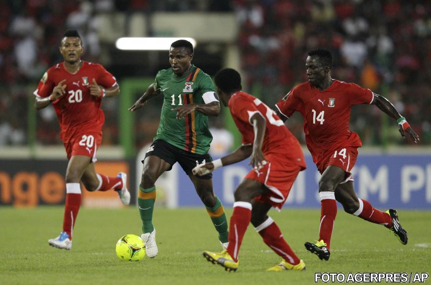 Cupa Africii pe Naţiuni 2012: Katongo califică Zambia în sferturi