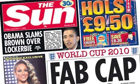 Cinci angajaţi ai tabloidului The Sun, arestaţi pentru corupţie