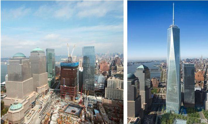 Americani: &quot;Noul WTC nu va mai fi doborât NICIODATĂ!&quot; Imagini impresionante cu turnurile care &quot;vor dăinui veşnic&quot; 131554