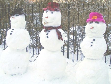 Cluj: Protest inedit cu oameni de zăpadă, care îi înlocuiesc pe cei ce nu pot participa