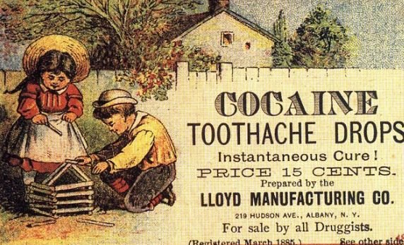 COCAINA e bună pentru durerile de dinţi. Bărbaţii sunt mai buni decât femeile. Reclamele ŞOCANTE care acum te-ar INDIGNA