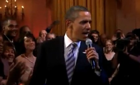 Preşedintele SUA a fost cântăreţ de blues pentru o seară, la Casa Albă, alături de Mick Jagger şi B.B. King