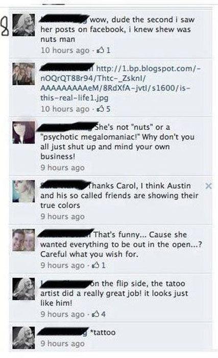 Dragostea nu ţine loc de minte. Şi-a tatuat pe braţ faţa iubitului pe care îl ştia de 5 zile. Reacţia lui face toţi banii 133009