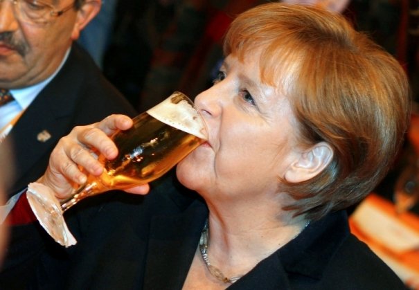 Angela Merkel a avut parte de o surpriză rece şi neplăcută