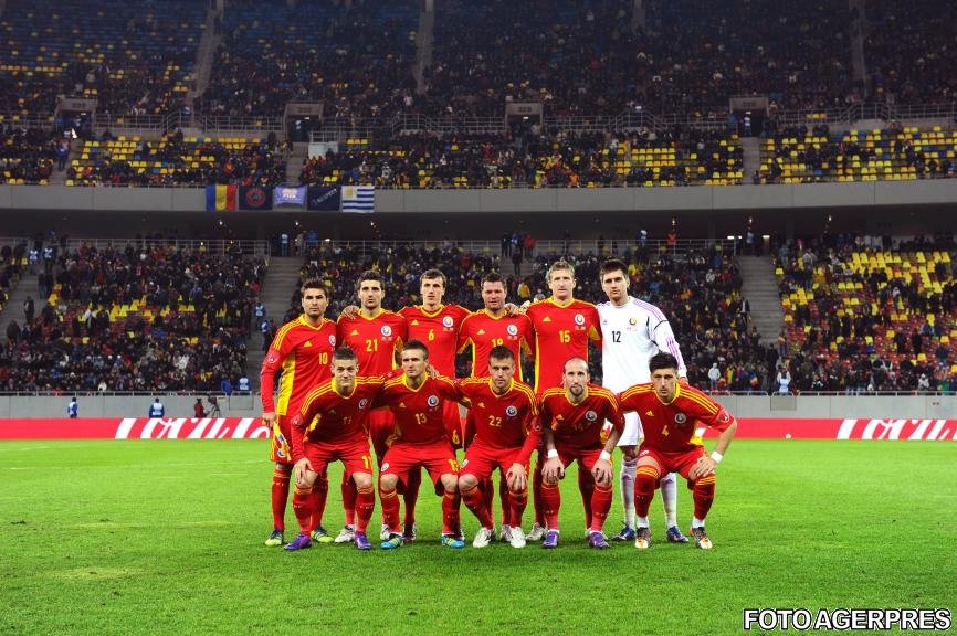 România remizează pe Naţional Arena cu Uruguay, scor 1-1