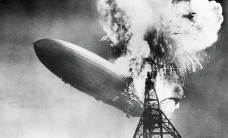 Titanicul aerului. Cum a luat foc uriaşul dirijabil NAZIST. Imagini inedite cu DEZASTRUL Hindenburg