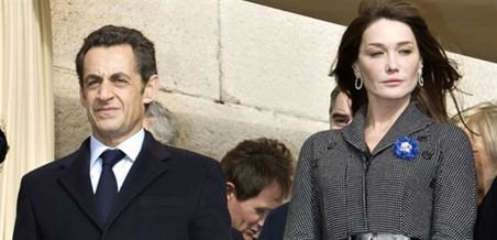 Carla Bruni Sarkozy despre soţul ei: Mă tem pentru sănătatea lui. Munceşte tot timpul 