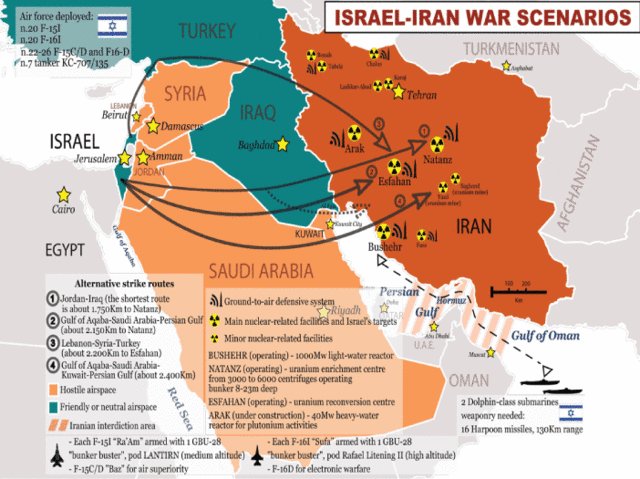 Maariv: Oficialii israelieni, în favoarea unui ATAC împotriva Iranului
