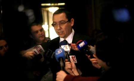 Ponta: Ungureanu ori are puterea de a face ceva în Guvern, ori nu şi atunci mai bine pleacă