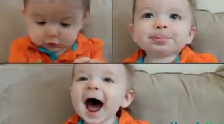 VIDEO care va ajunge viral pe net. Vezi ce poate face un bebeluş de doi ani. Sute de mii de oameni s-au uitat la el 