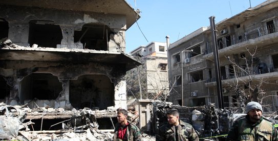 Confruntări armate violente au izbucnit în Damasc
