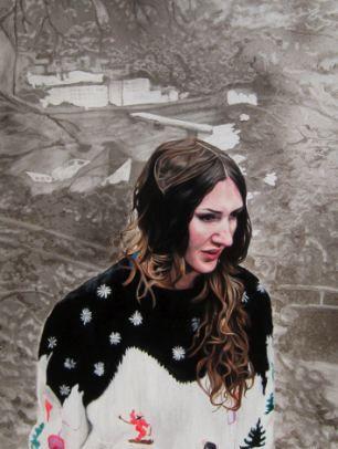 Impresionant! O artistă americană pictează cu praf  137232