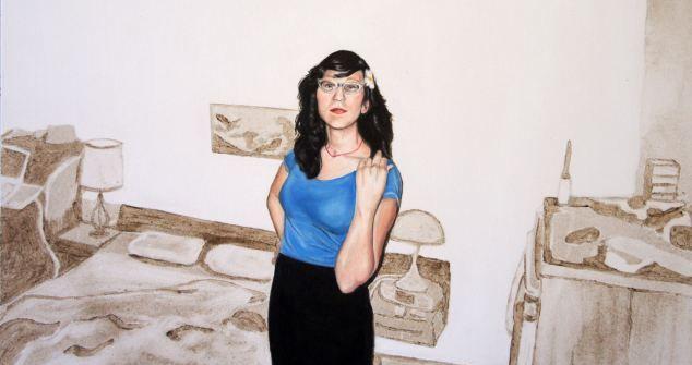 Impresionant! O artistă americană pictează cu praf  137235