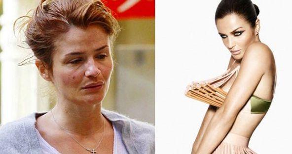 Perfecţiunea fizică este numai un mit. Nimeni nu e perfect. Cum arată supermodelele fără make-up 137216