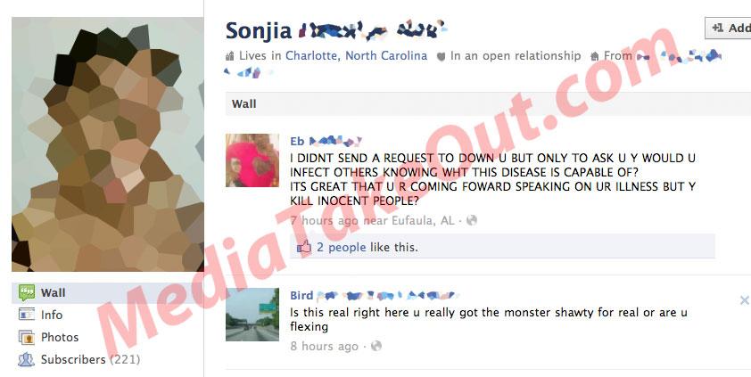 Se laudă pe Facebook că are o boală MORTALĂ şi că infestează toţi bărbaţii cu care face sex 137324