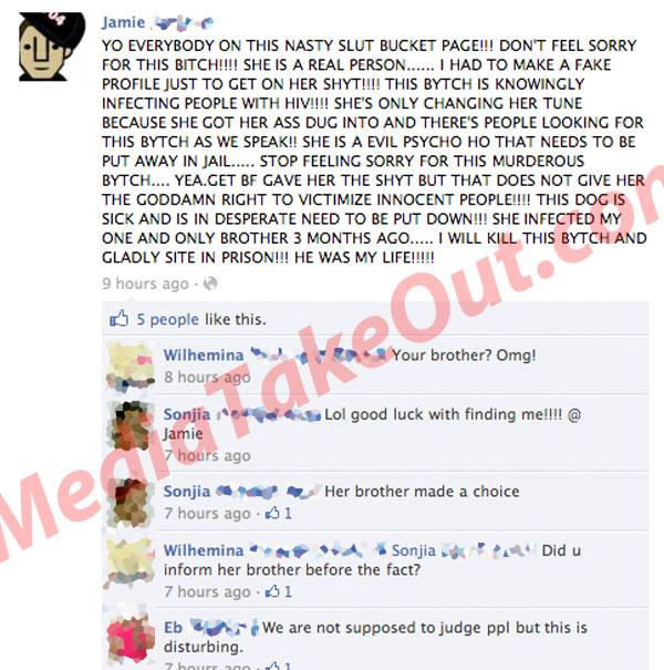 Se laudă pe Facebook că are o boală MORTALĂ şi că infestează toţi bărbaţii cu care face sex 137325