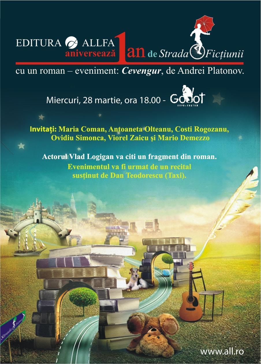 Editura ALLFA aniversează împlinirea unui an de la lansarea colecţiei Strada Ficţiunii 137662