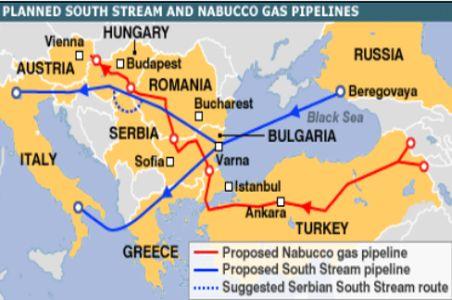 Porţiunea din Marea Neagră în litigiu cu Bulgaria, miza cea mare. Va fi străbătută de gazoductul South Stream