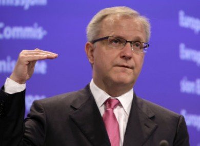 Olli Rehn: Investitorii au senzaţia că Madridul ezită să îndeplinească ţintele de deficit bugetar