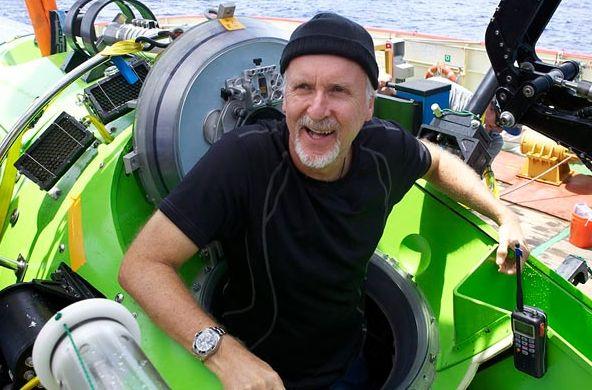Regizorul James Cameron, primul om care a coborât singur până în cel mai adânc loc al Pământului 138426