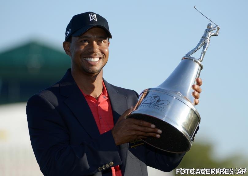 Tiger Woods a câştigat primul turneu din US PGA Tour după ce s-a despăţit de soţie