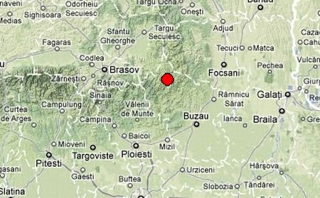 Un cutremur a avut loc în Vrancea. Seismul s-a simţit şi în Capitală