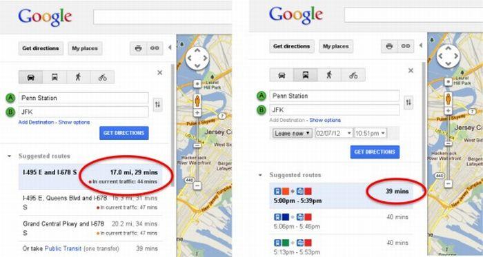 Te grăbeşti undeva? Google Maps îţi spune cum poţi ajunge cel mai repede acolo pe baza informaţiilor în timp real din trafic 139391