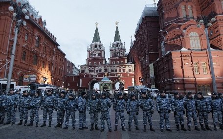 Autorităţile au închis Piaţa Roşie din Moscova. Măsura a fost luată pentru a stopa un protest