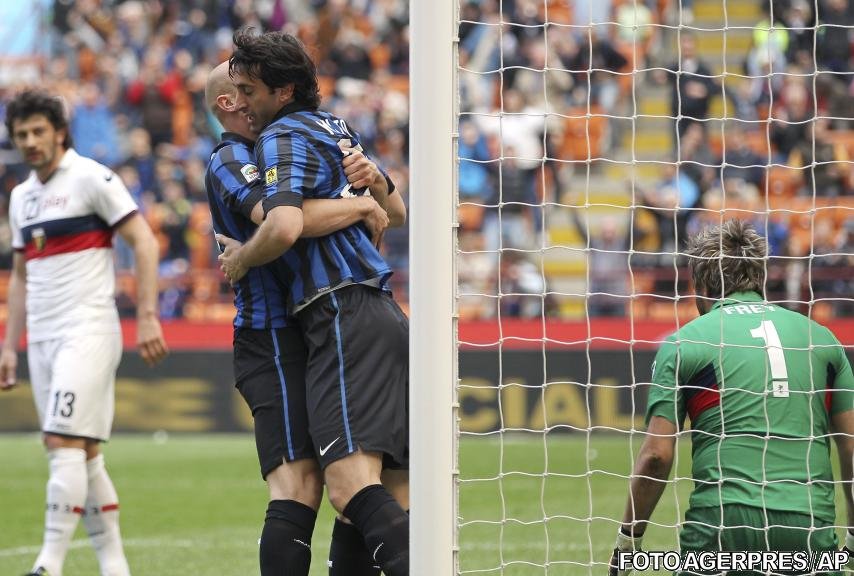 Serie A: Inter câştigă după un meci nebun cu Genoa. Juventus s-a apropiat la 2 puncte de Milan