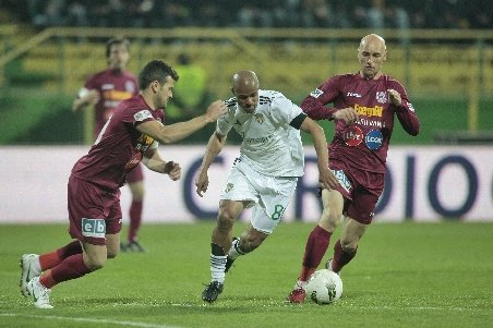 FC Vaslui - CFR Cluj, scor 1-1. Porumboiu: Am avut un jucător care a pasat bine pentru adversar