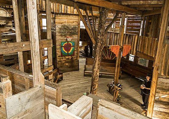 I-a luat 15 ani să-şi îndeplinească visul. Acum trăieşte în copac şi este foarte fericit 139977